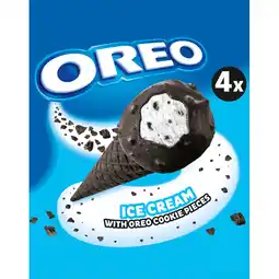 Jumbo Oreo Ice Cream with Cookie Pieces 4 Stuks 264 g aanbieding