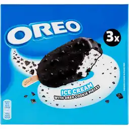 Jumbo Oreo Ice Cream with Oreo Cookie Pieces 3 Stuks 192 g aanbieding