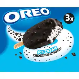 Jumbo Oreo Ice Cream with Oreo Cookie Pieces 3 Stuks 192 g aanbieding