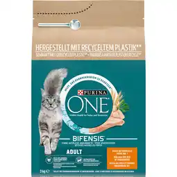 Jumbo PURINA ONE Adult Rijk aan Kip kattenvoer 3 kg aanbieding