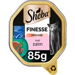 Jumbo Sheba Finesse Mousse met Zalm 85 g aanbieding