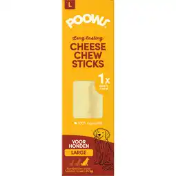 Jumbo PoOws Kaassticks Large 1 Stuk aanbieding
