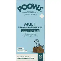 Jumbo Poows Multivitamine Hond 180g aanbieding