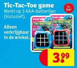 Kruidvat Tic tac toe game aanbieding