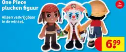 Kruidvat One piece pluchen figuur aanbieding