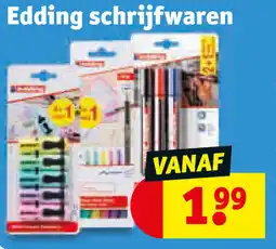 Kruidvat Edding schrijfwaren aanbieding
