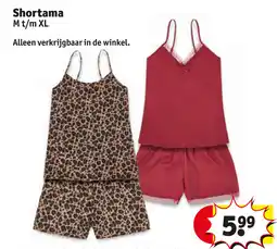 Kruidvat Shortama aanbieding