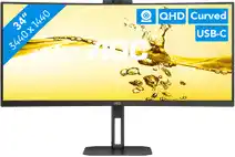 Alternate AOC CU34V5CW/BK ledmonitor aanbieding