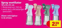 Kruidvat Spray ventilator aanbieding