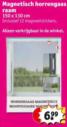 Kruidvat Magnetisch horrengaas raam aanbieding