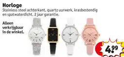 Kruidvat Horloge aanbieding