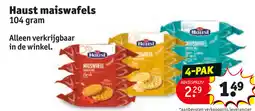 Kruidvat Houst maiswafels aanbieding