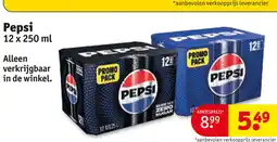 Kruidvat Pepsi aanbieding