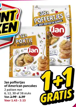 Hoogvliet Jan poffertjes of american pancakes aanbieding