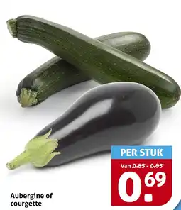 Hoogvliet Aubergine of courgette aanbieding