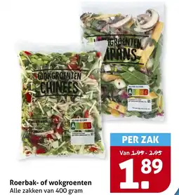 Hoogvliet Roerbak- of wokgroenten aanbieding