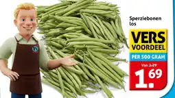 Hoogvliet Sperziebonen aanbieding