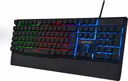 Bol.com Rampage KB-R66 Gaming toetsenbord geschikt voor Windows en MAC met Rainbow verlichting - US layout aanbieding