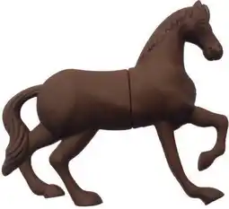 Bol.com Ulticool USB-stick Paard - 16 GB - Dier - Sport - Bruin aanbieding