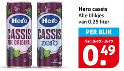 Hoogvliet Hero cassis aanbieding