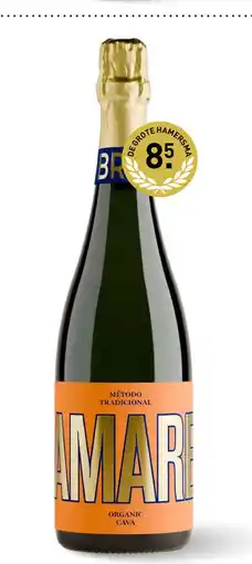 Gall & Gall Amare Brut Organic Cava 75CL aanbieding