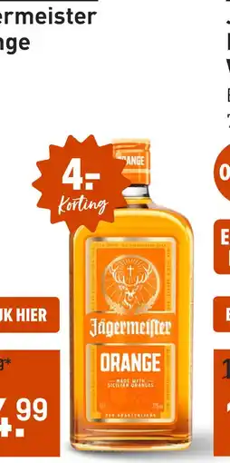 Gall & Gall Jägermeister Orange 70CL aanbieding