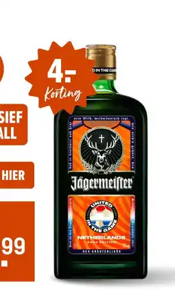 Gall & Gall Jägermeister WK 2026 70CL aanbieding