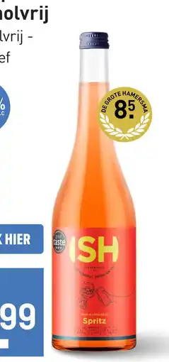 Gall & Gall ISH Spritz Alcoholvrij 75CL aanbieding