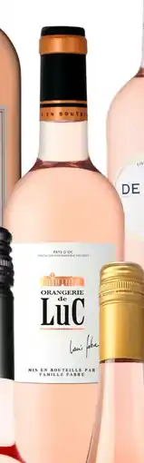 Gall & Gall Orangerie de Luc Rosé 75CL aanbieding