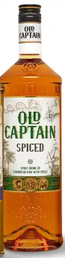 Gall & Gall Old Captain Spiced 100CL aanbieding