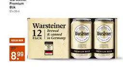 Gall & Gall Warsteiner Premium Blik 12X33CL aanbieding