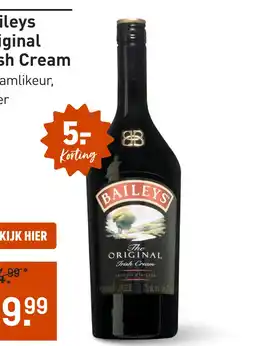 Gall & Gall Baileys Original Irish Cream 100CL aanbieding