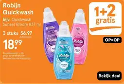 Etos Robijn Quickwash aanbieding