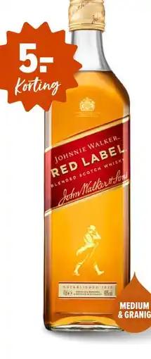 Gall & Gall Johnnie Walker Red Label 70CL aanbieding