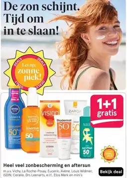 Etos Heel veel zonbescherming en aftersun m aanbieding