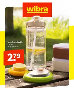 Wibra Vershoudbakje aanbieding