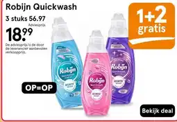 Etos Robijn Quickwash aanbieding