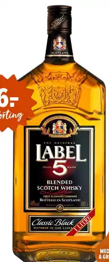Gall & Gall Label 5 100CL aanbieding