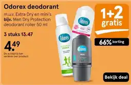 Etos Odorex deodorant aanbieding