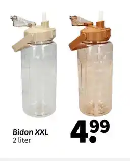 Wibra Bidon XXL aanbieding