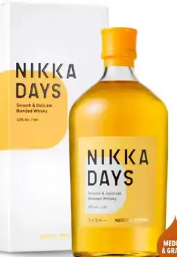 Gall & Gall Nikka Days 70CL aanbieding