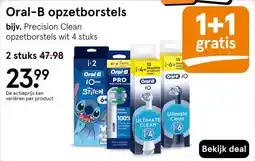 Etos Oral-B opzetborstels aanbieding