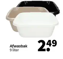 Wibra Afwasbak aanbieding