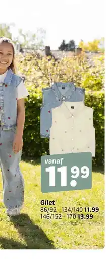 Wibra Gilet aanbieding