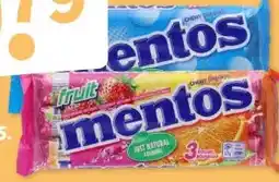 Wibra Mentos fruit of munt aanbieding
