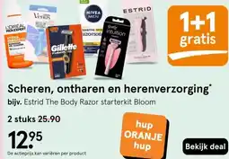 Etos Scheren, ontharen en herenverzorging' aanbieding