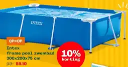 Welkoop Intex frame pool zwembad aanbieding