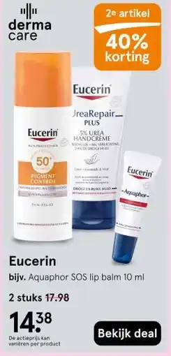 Etos Eucerin aanbieding