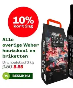 Welkoop Alle overige Weber houtskool en briketten aanbieding