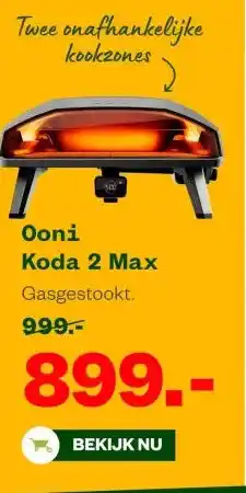 Welkoop Ooni Koda 2 Max aanbieding